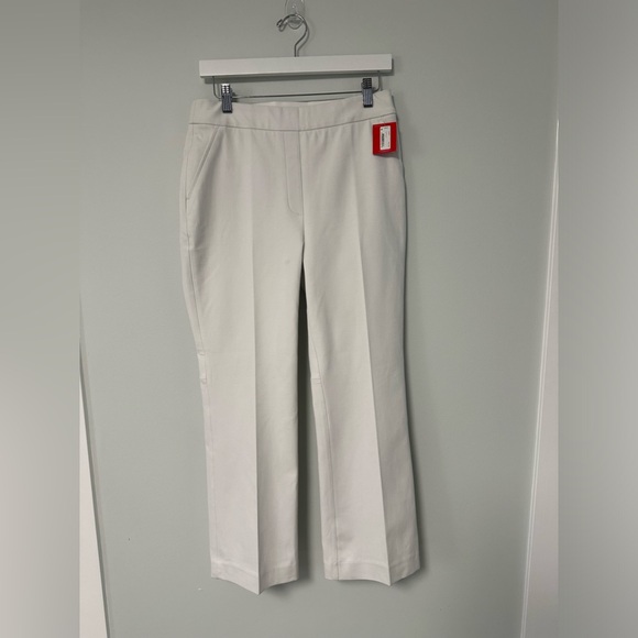 SPANX NWT Women’s On-the-Go  Straight Pant | Color: White | Sz: M - Picture 15 of 16
